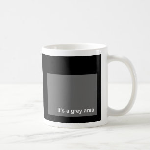 Grey area mug