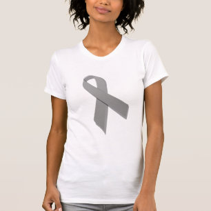 grey awareness ribbon T-Shirt