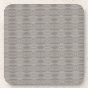 Grey Aztec Pattern Coaster