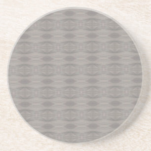 Grey Aztec Pattern Coaster