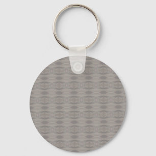 Grey Aztec Pattern Key Ring
