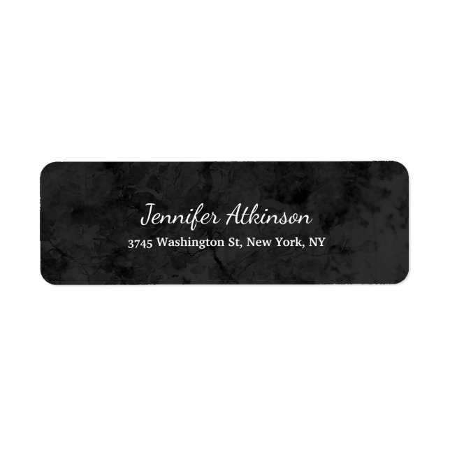 Grey Background Creative Script Plain Simple (Front)