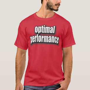 Grey Baseball Cap Optimal Performance T-Shirt