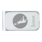 Grey Basketball Circle Logo Personalised