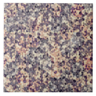 Grey, beige geometric tile