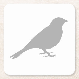 Grey Bird Coaster