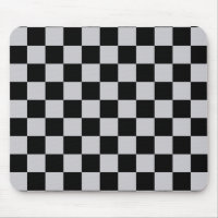 Grey Black Check Pattern Design