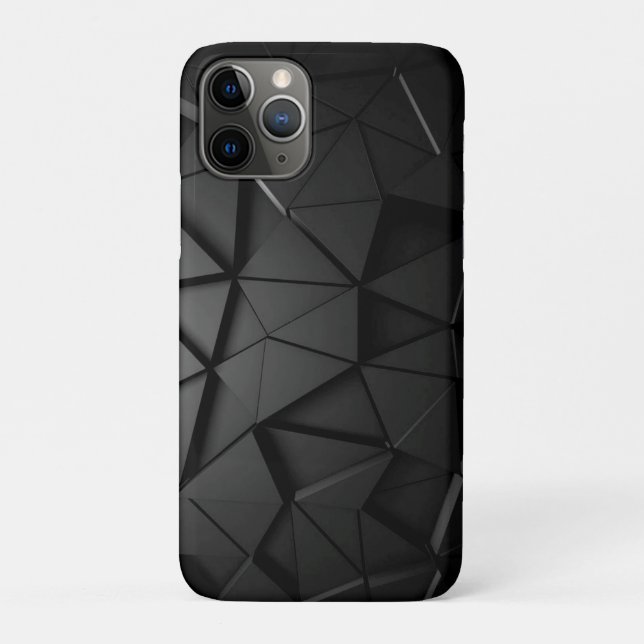 Grey black design   Case-Mate iPhone case (Back)
