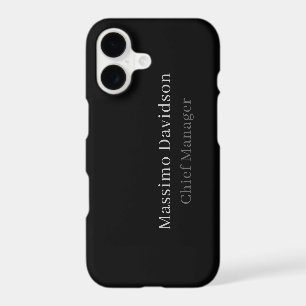 Grey Black Modern Minimalist Simple Serif Font