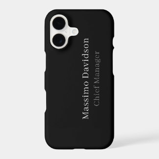 Grey Black Modern Minimalist Simple Serif Font