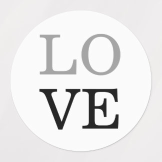 Grey Black Script Love Wedding 