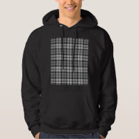 Grey Blackwatch Tartan Plaid Design