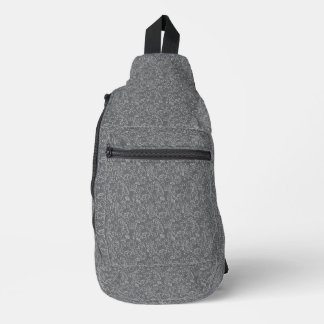Grey Blossoms Sling Bag