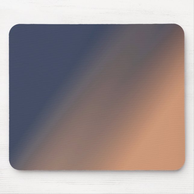 Grey-blue and beige gradient.  mouse mat (Front)