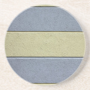 Grey Blue and Tan Yellow Coaster