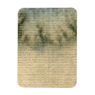 grey-blue background watercolor 6 magnet