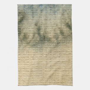 grey-blue background watercolor 6 tea towel