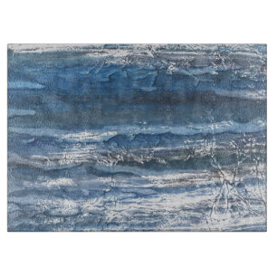 Grey-blue marble cutting board