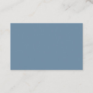 Grey Blue (solid colour) Business Card