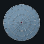 Grey Blue (solid colour)  Dartboard<br><div class="desc">Grey Blue (solid colour)</div>