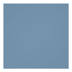 Grey Blue (solid colour)  Photo Print