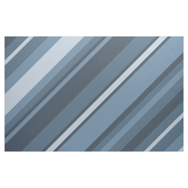 Grey-blue stripes fabric (Fat Quarter)