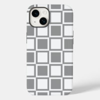 Grey Bold Mod Squares