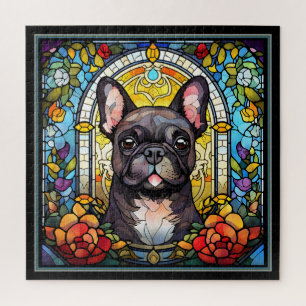 Grey Boston Terrier Puzzle