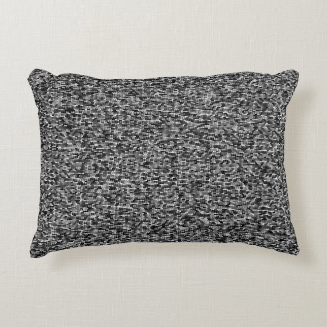 Grey Bowties Accent Pillow (Front)