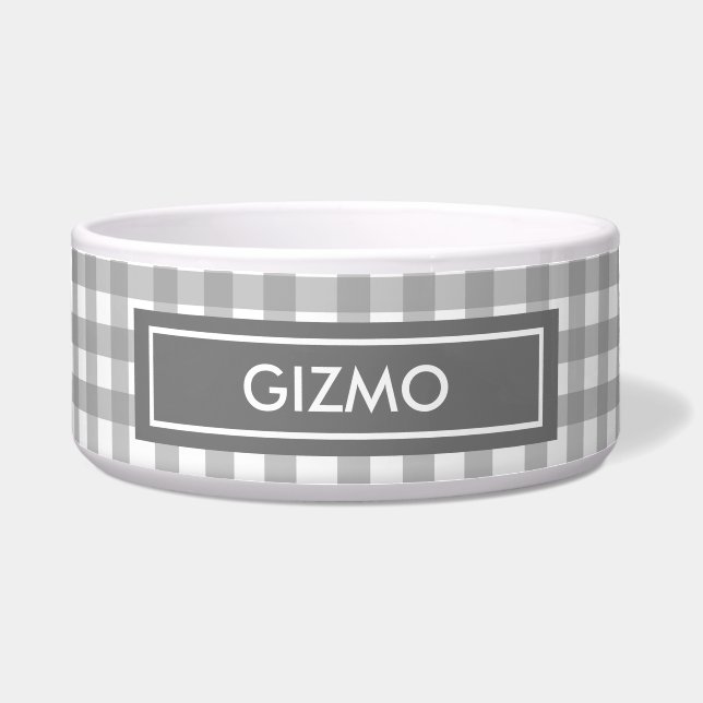 Grey Buffalo Check Dog (Front)