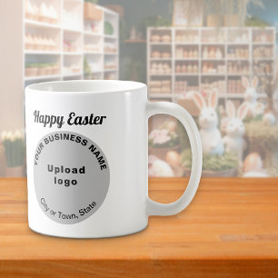 Grey Business Brand Easter Mug