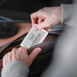 Grey Business Brand on Business Card Case<br><div class="desc">Grey business brand on customisable business card case. Customise it by uploading your business logo and typing the name, address, phone number, e-mail and website or social media page of your business. Customise it to advertise your business or to promote your brand name to customers or clients. Customisable office supply...</div>