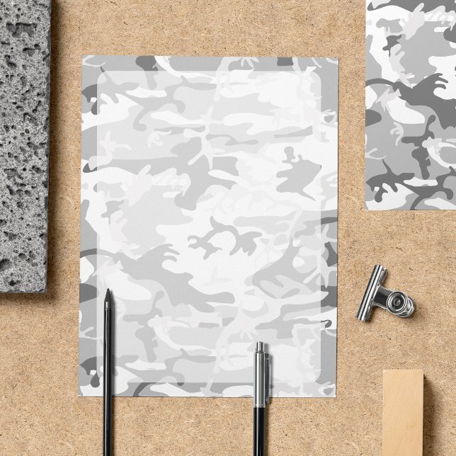 Grey Camo, Winter Camo, Snow Camouflage, Military (Creator Uploaded)