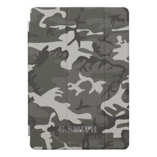 Grey Camouflage. Camo your iPad Pro Cover