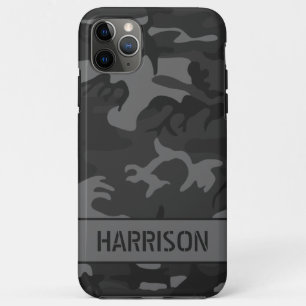 Grey Camouflage iPhone 11 Pro Max Case
