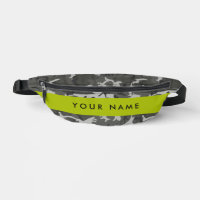 Grey Camouflage Pattern, Your name, Personalise