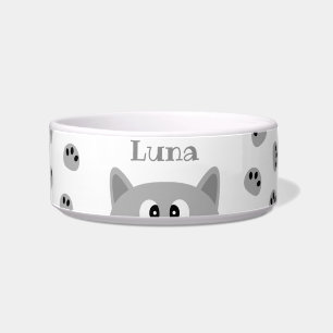 Grey Cat Bowl