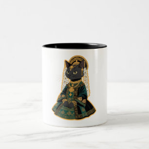 Grey Cat Bridal Goddess Coffee Mug