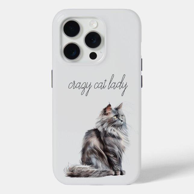Grey Cat  Case-Mate iPhone Case (Back)