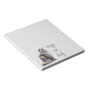 Grey Cat  Notepad