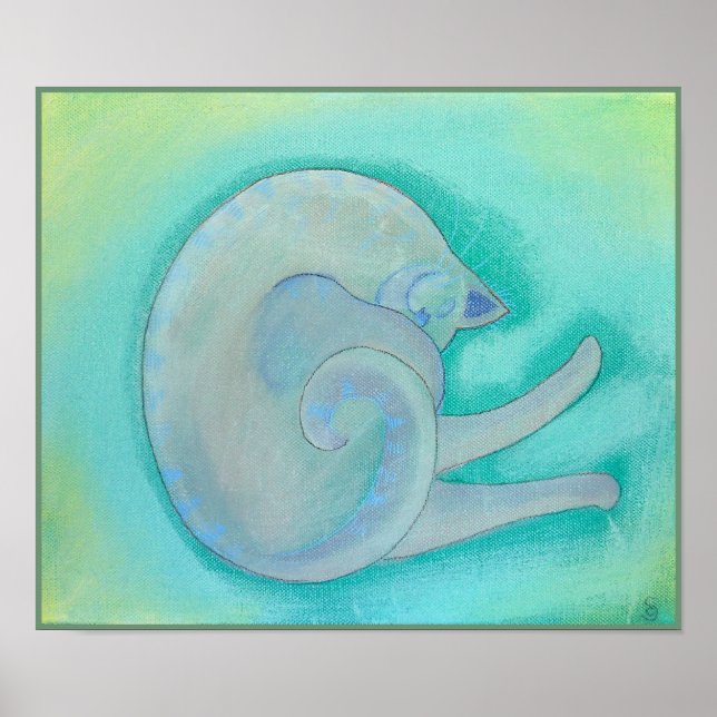 Grey Cat. Poster (Front)