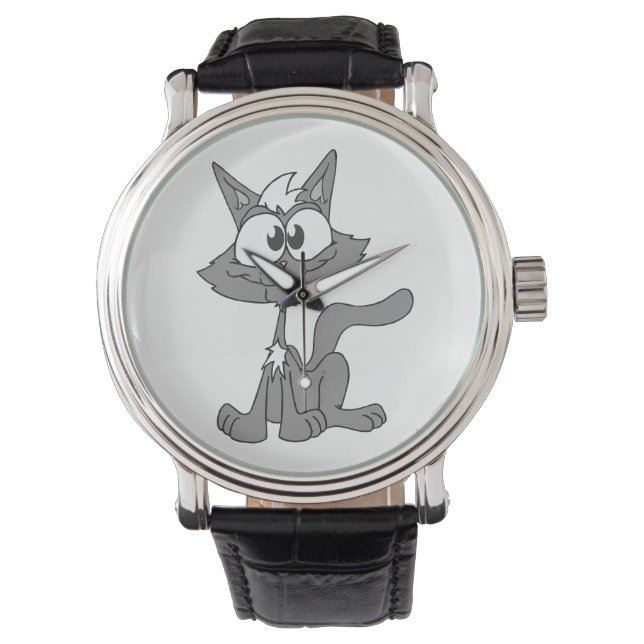 Grey Cat Watch (Front)