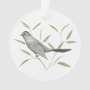 Grey Catbird Ornament