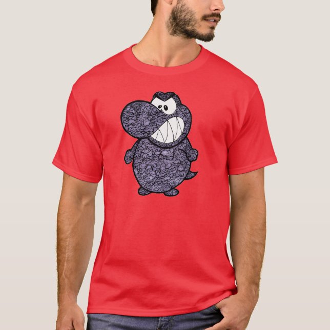 GREY CEMENT T-REX T-Shirt (Front)