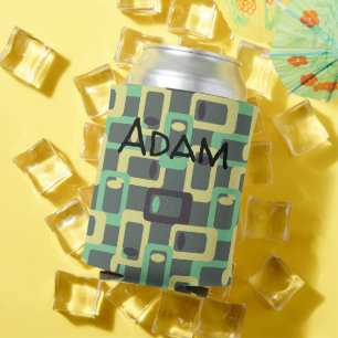 Grey Chain Link Can Cooler