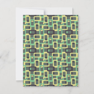 Grey Chain Link  Card