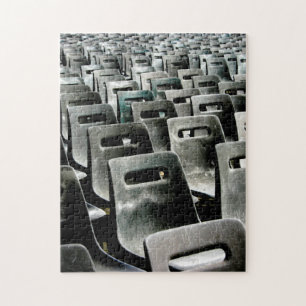 Grey Chairs Jigsaw Puzzle