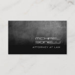 Grey Chalkboard Attorney at Law Business Card<br><div class="desc">A great card design that will reflect your job,  your respect for the job and the effort you put into it. A unique opportunity to express your personality and working mentality to your customers.</div>