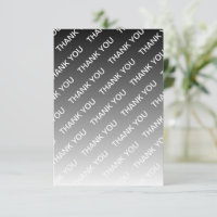 Grey (changeable colour) Ombre & Text Pattern