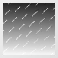 Grey (changeable colour) Ombre & Text Pattern